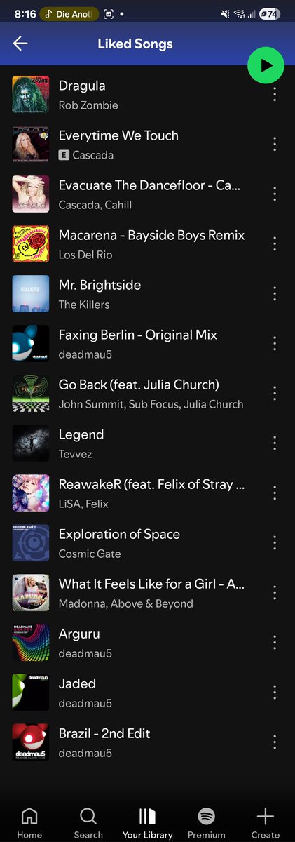 DaWusky's tweet photo. @CharlieDeer1 Some of the more ear worms i listen to at raves or parties https://t.co/grLyO416kM