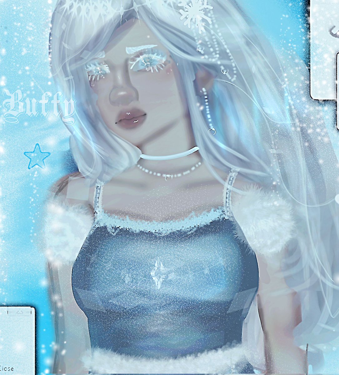 eusouabuffy's tweet photo. ❄️| Minha versão da Elsa do filme "Frozen" da Disney!! 

Tags(ignore): 
#Artedigital #ibispaintx🎨 #ArteBR #artedigitalbrasil #artedigital #elsa #frozen #disneyprincess https://t.co/VQddkIvZPX