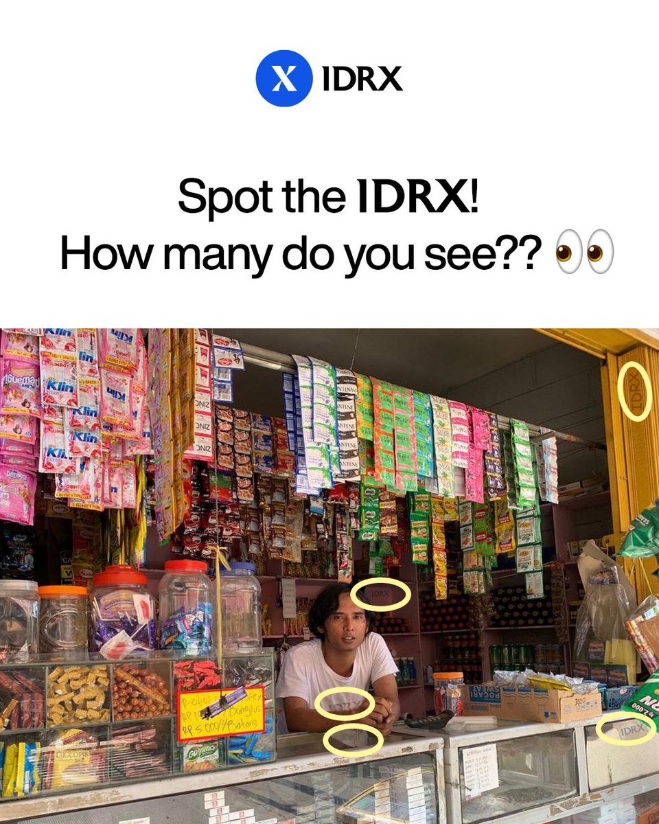 Tiamatx12's tweet image. 5 iDRX
@idrx_co

@TzApac

#Tezos

#Etherlink

#IDRXLogoHunt

#TZAPAC

#IDRX