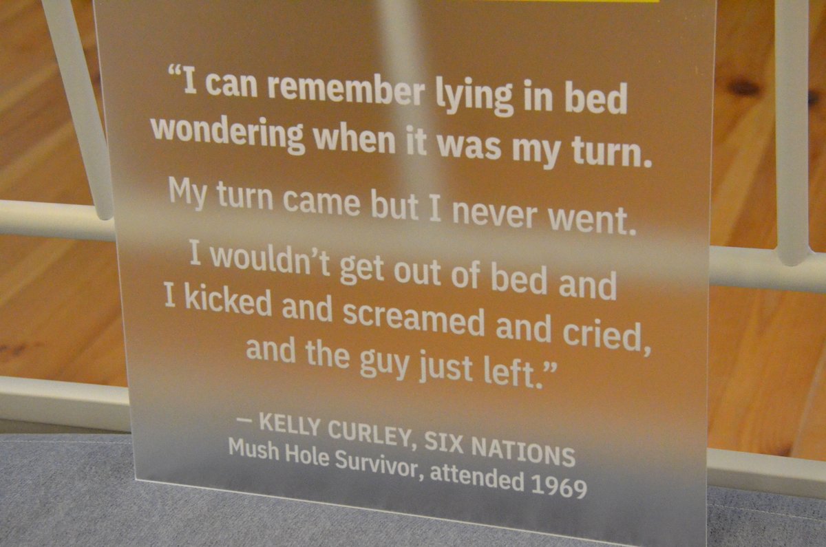 Getting a glimpse into Canada’s “Museum of Conscience." For the full, feature story, go to brantbeacon.ca/getting-a-glim…