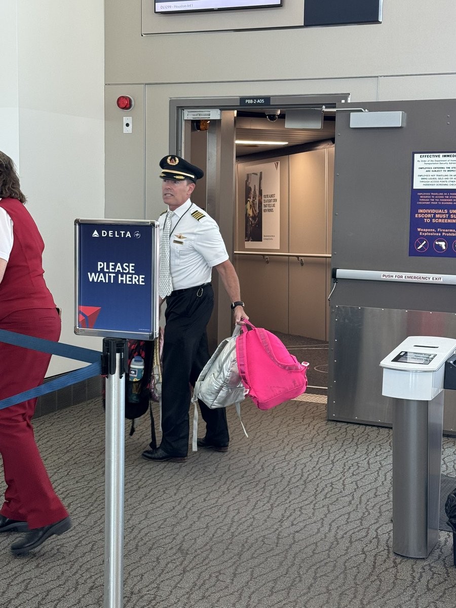 Flight delays at SLC due to a maintenance issue, yet after we reboard DL 1299, Captain Lynk helped a family by carrying the bags on for their small children. This and his honest, open communication about the delay is why I continue to fly <a href="/delta/">Delta</a>. #medallionthanks