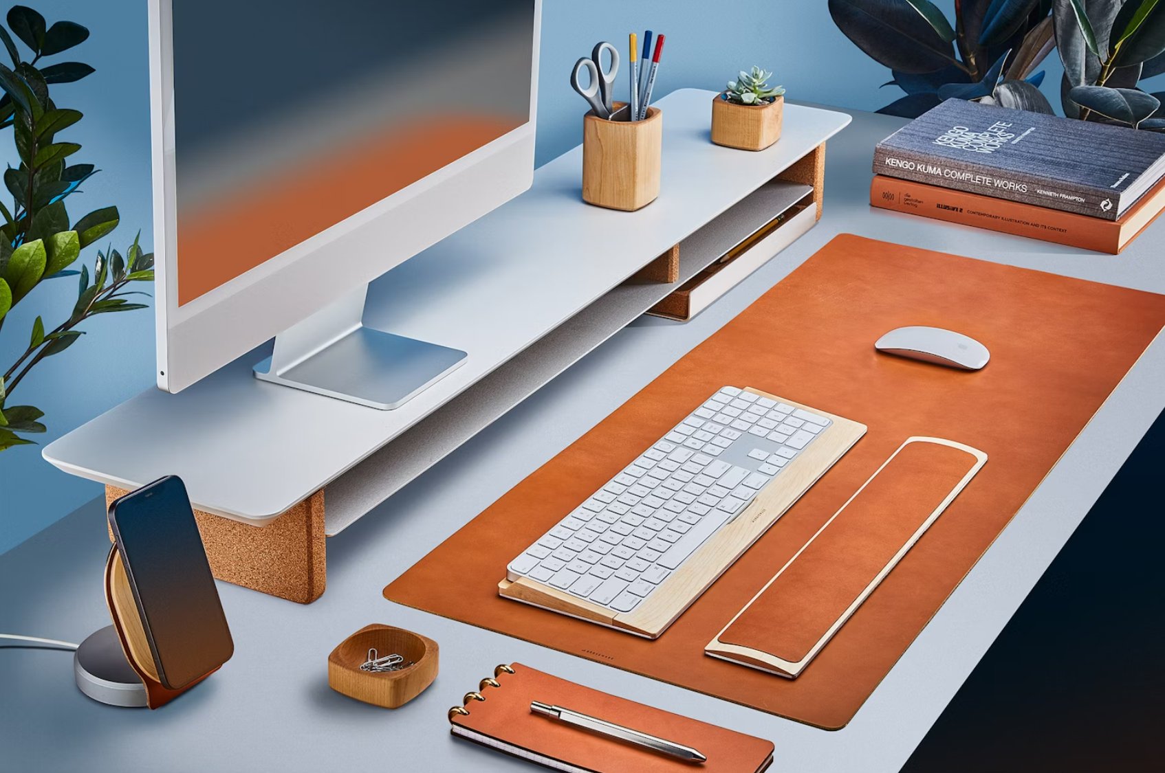 GROVEMADE デスクシェルフ　Lサイズ ホワイト Grovemade deskshelf mattewhite【レビュー】｜最高級デスク
