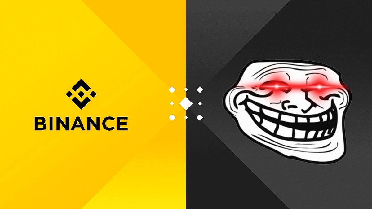 Like &amp; Rt  if you think #Binance  should list $TROLL  🙌
