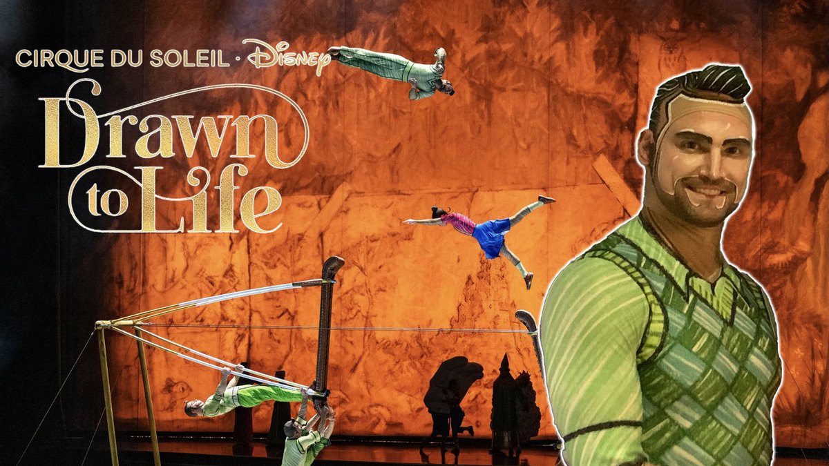 BionicBuzz's tweet image. Bionic Buzz® interviewed Evgenii Konovalov, Swing to Swing performer in #CirqueduSoleil’s #DrawntoLife at #WaltDisneyWorld’s #DisneySprings. Evgenii shared his incredible journey from growing up in Ukraine to becoming a professional circus performer, and what it’s like to bring…