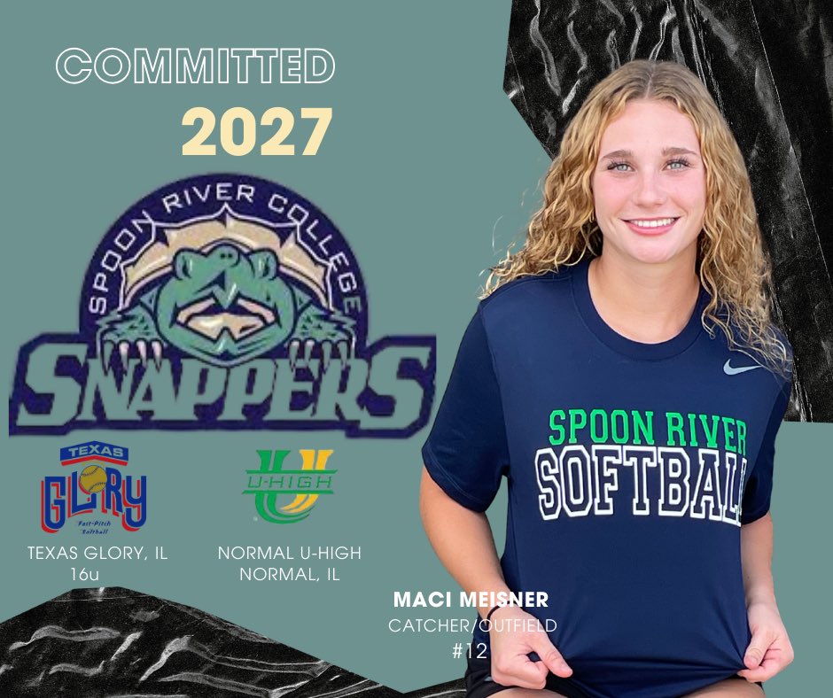 TexasGloryIL16U's tweet photo. l am so excited to announce my verbal commitment to continue my athletic and academic career at Spoon River College. 

I would like to thank SRC Coaches John Basset and Steve Leverton for this amazing opportunity.  Thank you to my family who have supported me through this journey https://t.co/bEFeippW9k