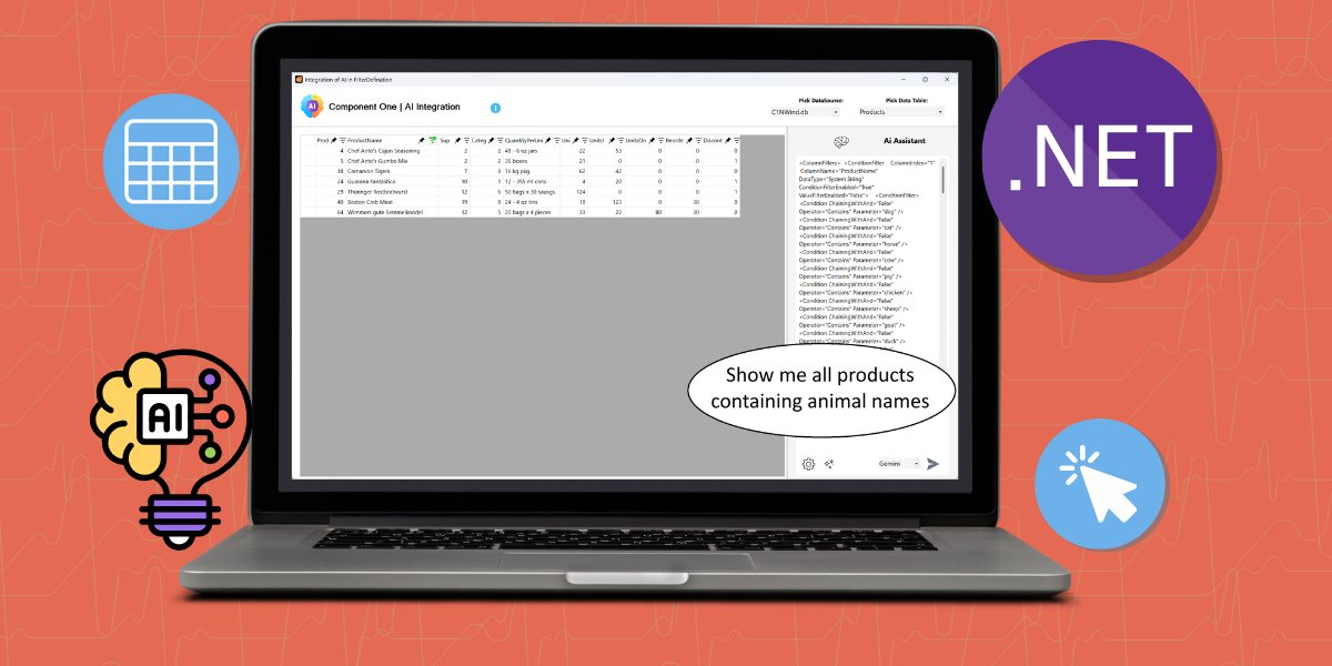 MESCIUS_inc's tweet image. Just released: ComponentOne 2025 v1.2 adds a FlexGrid Gemini AI Filtering sample for WinForms — AI‑driven filter definitions, no direct data exposure. Upgrade your UI filtering with smarter logic.
Read more here: bit.ly/4nScdVX
#dotnet #winforms #datagrid…