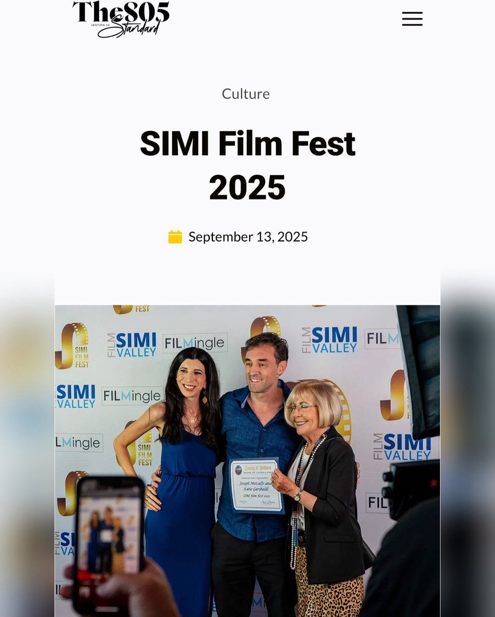 simifilmfest's tweet image. “The SIMI Film Fest is about more than just watching movies — it’s about connection.” – The 805 Standard

Couldn’t have said it better! Thanks to The 805 Standard for the brilliant write-up &amp;amp; photos! 🫶

Read the full review and see photos at the805standard.com/simi-film-fest…