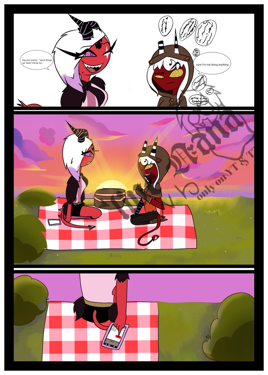 Finshed commsion!
Honestly had alot of fun drawing this, could been better but it's pretty nice still 
#artmoots #vgen #VGenComm  #HelluvaBossFanart 
#HazbinHotel #HazbinHotelFanart #hellaverse #Commission #com
