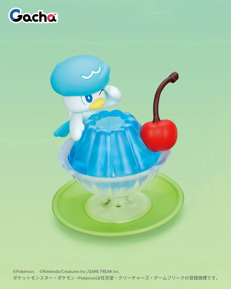 ◒ ポケモン Yummy！スイーツマスコット7 ／ ジュースやゼリーは