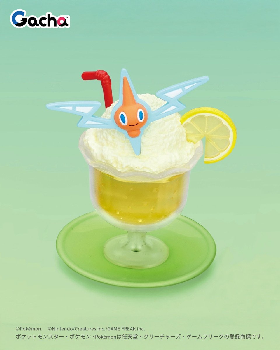 ◒ ポケモン Yummy！スイーツマスコット7 ／ ジュースやゼリーは