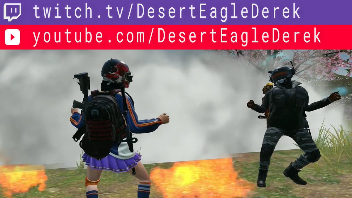 DerekDeagle's tweet photo. Victory dancing so hard that the floor is on fire!

#PUBGMobile #Twitch #YouTube https://t.co/a8ANXFCJr2