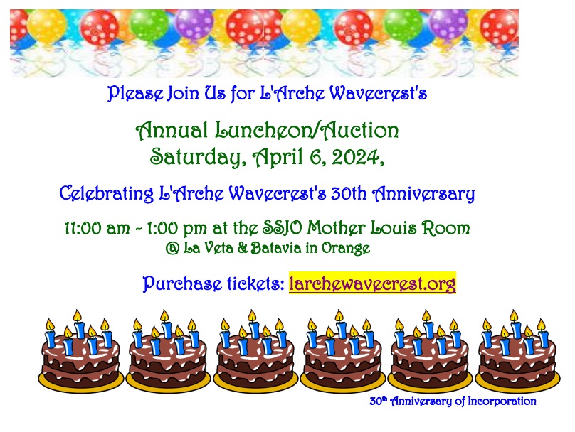 LArcheWavecrest's tweet photo. Invitation L'Arche Wavecrest 21st Anniversary - Gathering &amp; Potluck 10/4/25 - https://t.co/sUeYq58vW3 https://t.co/oXL5DKKFxP