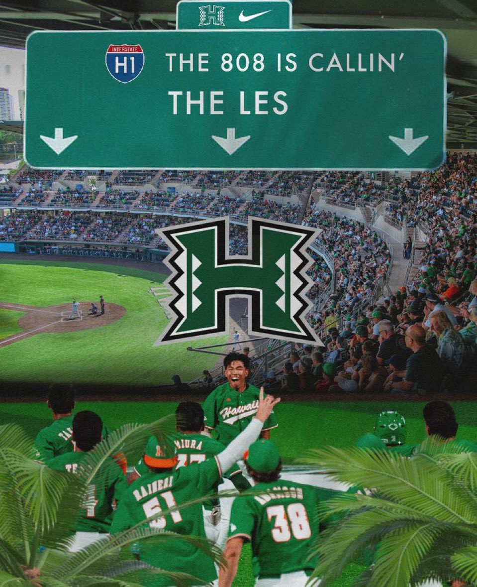 College baseball programs to be in the Top 20 of ERA the last two seasons:

LSU
Oregon State
Tennessee
UCSB
Arkansas
Texas A&amp;M
North Carolina
🌈HAWAII (1st &amp; 17th)🌈

It’s only a matter of time before this program breaks through in postseason play with what they’re building
