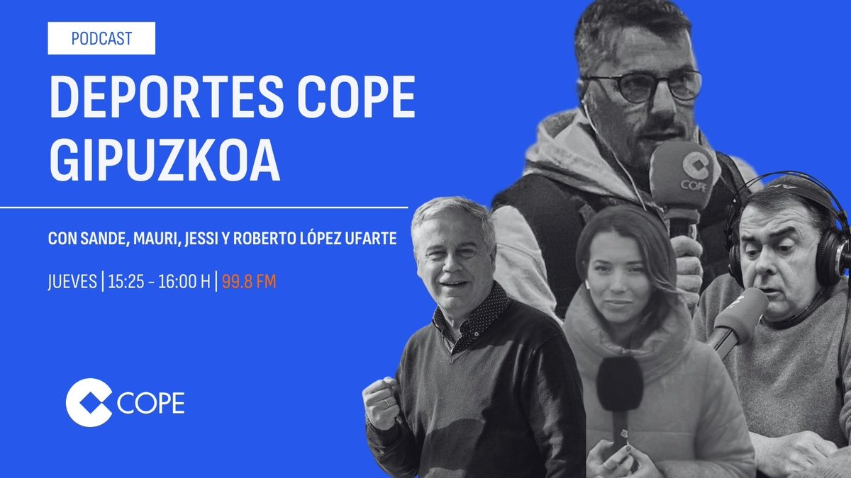🎧 #PodcastDCG
📎 #ElKioskoDeLaCOPE
🗓 25/09/2025

⚽ <a href="/RealSociedad/">Real Sociedad Fútbol</a> 1 - <a href="/RCD_Mallorca/">RCD Mallorca</a> 0

🎙 <a href="/MarcoASande/">Marco Antonio Sande</a>
🎓 Mauri Idiakez
😈 <a href="/rlopezufarte/">Roberto López Ufarte</a>
📺 <a href="/jessfigueroa8/">Jessica Figueroa</a>

🔗 go.ivoox.com/rf/159351201

🧑🏻‍💻 #ÁbreteaEscuchar #RealSociedad #ElKioskoDeLaCOPE