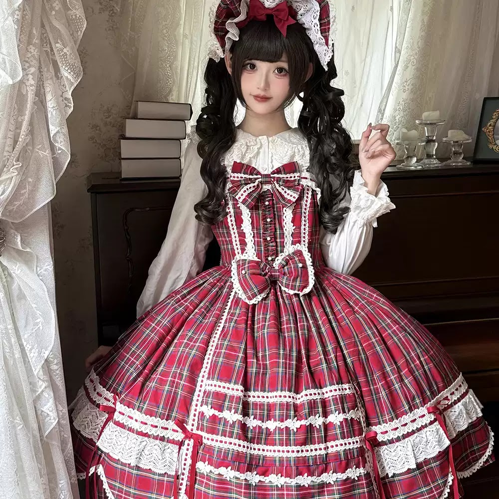 追憶の庭のうさぎ姫がチェック版になって、再登場 ブラウスは長袖です