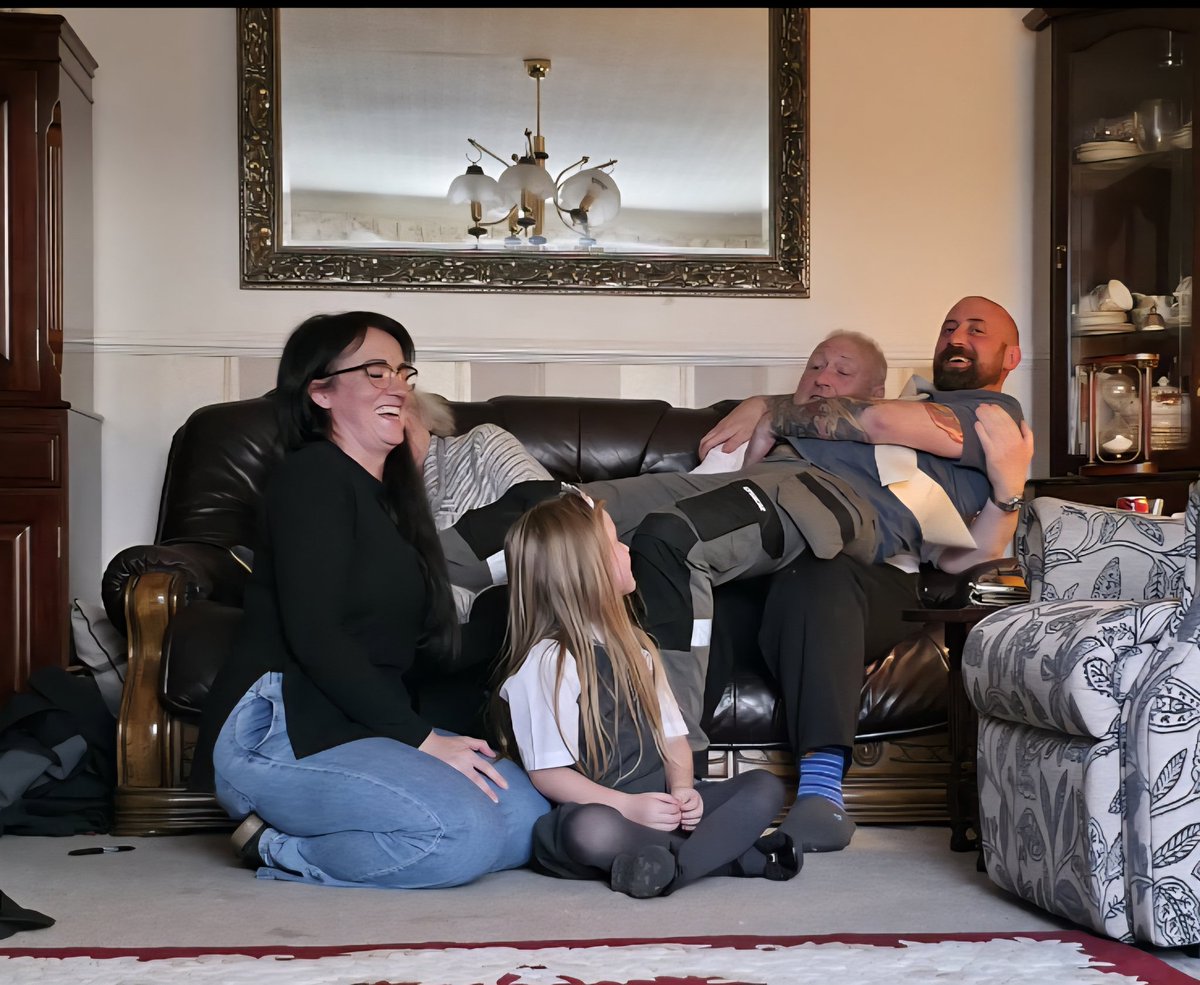 The big lad acting the wag. Nearly broke my legs the big lump.

Happy bithday Son