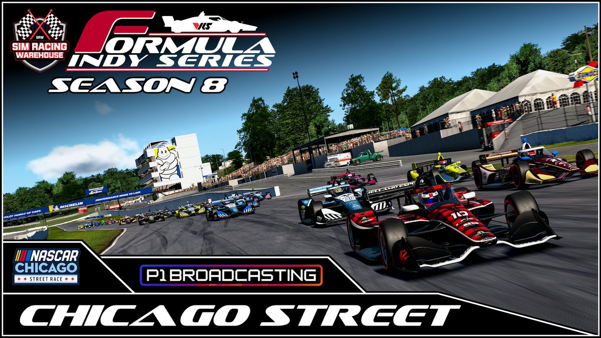 Formula Racing Series (FIS)🏆2025 Season 8🏁

Join us Tonight for Round 4 From Street of Chicago
🕒Action Start it 8:20pmET
🎙️Booth Gary Godsoe and Stephen Laarkamp
📺youtube.com/watch?v=Mn_X6E…

<a href="/iRacing/">iRacing</a> <a href="/iformulars/">Formula Racing Series</a> <a href="/realVRS/">VRS</a>
