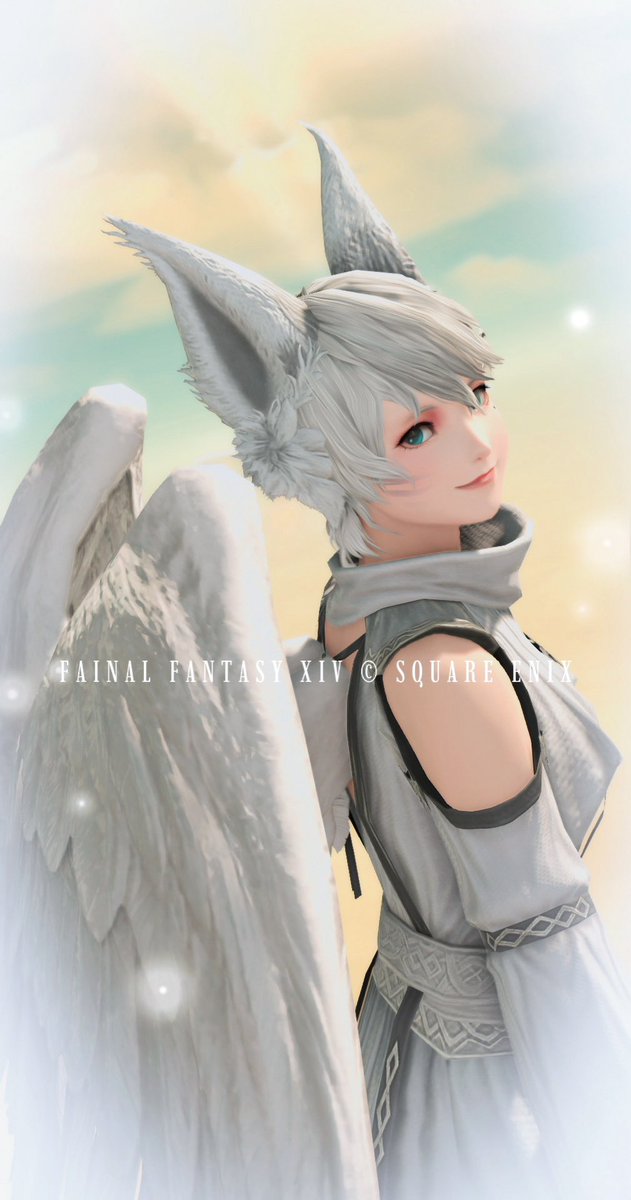 おはようございます🪽🫧

#おはミコ #FF14 #ミコッテ
