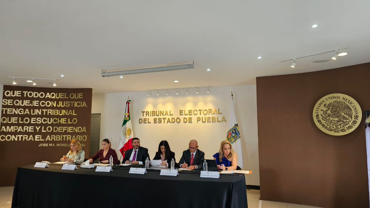 Felicitamos al <a href="/trielecpue/">Tribunal Electoral del Estado de Puebla</a> por su #25Aniversario, es una larga vida en el trabajo para la defensa de los #DerechosPoliticos #Electorales

Su trabajo es relevante para la certeza político - electoral, deseamos que sus trabajos y este Conversatorio sirvan de reflexión y