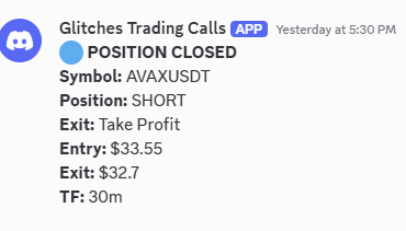 theglitchkins's tweet photo. Your favorite “chart influencer” told you to long while the market was dumping. 📉

Glitchkins said short — and the receipts prove it:
🔻 ADAUSDT short → $0.8814 → $0.8222 ✅ Profit
🔻 BTCUSDT short → $112,933 → $111,655 ✅ Profit
🔻 SUIUSDT short → $3.3731 → $3.2765 ✅ Profit
🔻 AVAXUSDT short → $33.55 → $32.70 ✅ Profit

Receipts don’t lie. We’re still printing shorts. ⚡
#Glitchkins #CryptoTrading #Alpha
