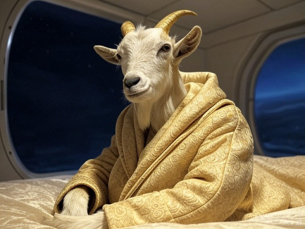 1annblweb3's tweet image. If you look the goat, the goat look you.