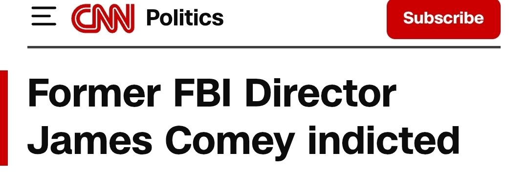 Timcast's tweet photo. BREAKING: COMEY INDICTED https://t.co/EA7rlIxEko