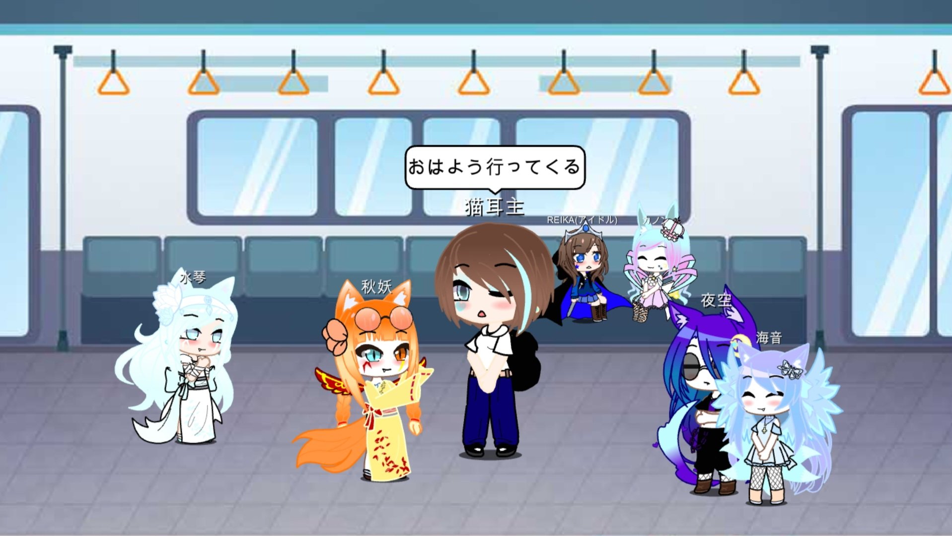 感謝価格(ㅅ´꒳` )ハチワレ猫ちゃんと鈴蘭レ ジンヘアゴム 感謝価格(ㅅ´꒳` )ラブにゃんと僕 レジンヘアゴム