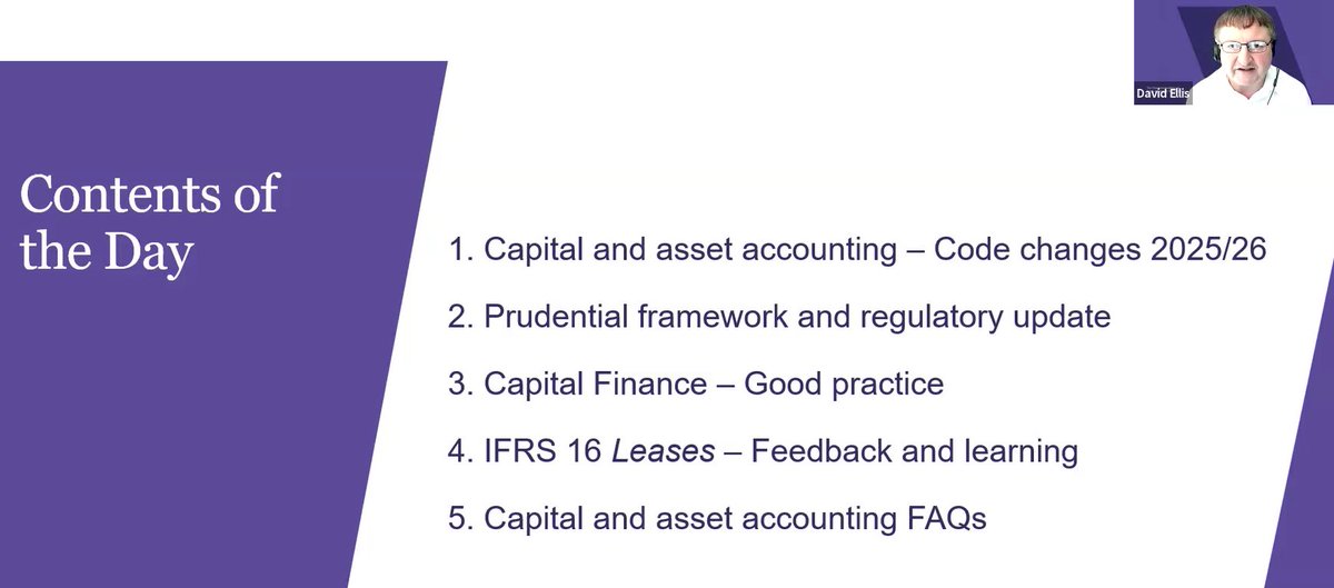 The first of three CIPFA FAN Capital Hot Topics workshops took place today - plenty of interaction, lots of questions (especially on indexation and implications for 2025/26 asset valuations) - two more events next week cipfa.org/training/l/loc…