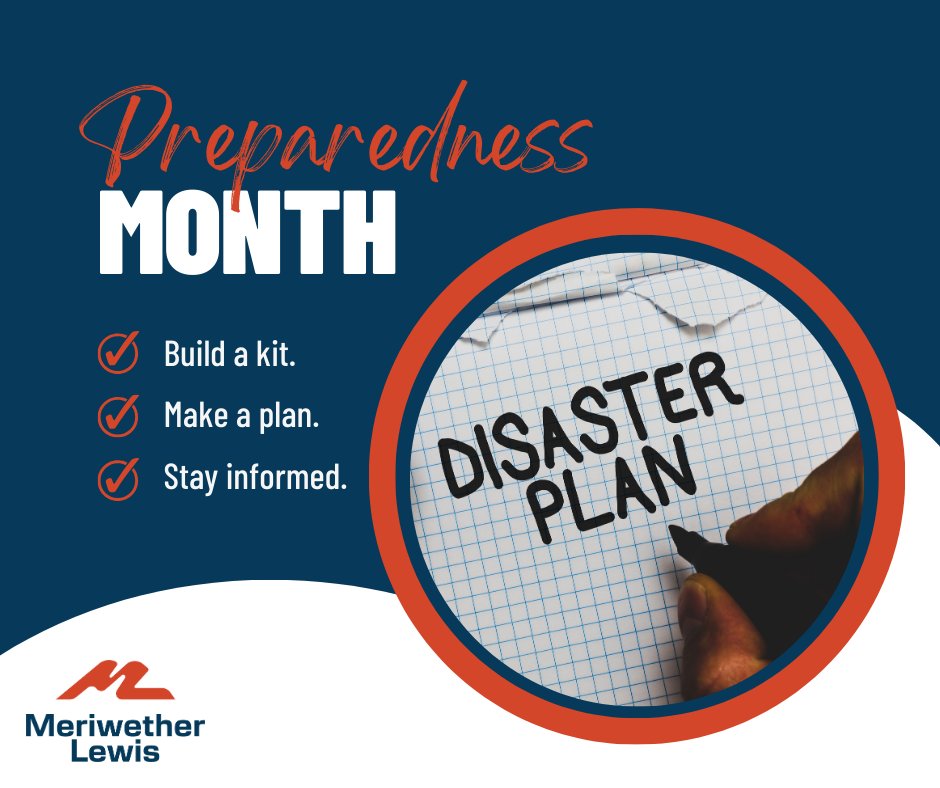 Storms can strike at any time—are you ready? Build an emergency kit, make a plan, and stay informed. Preparation today means safety tomorrow. 
 
👉 Get started: ready.gov/september. #NationalPreparednessMonth