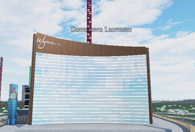 TLNRSRWRoblox's tweet photo. A brand new Wynn Resorts Hotel is being built in the former space of a building that once caused massive lag back in the day. It is also why you once saw blocks that were tall and thick in Downtown Lanvester.

#Roblox #ROScale #LackawannaAndNewport https://t.co/tI5j6TQYQl