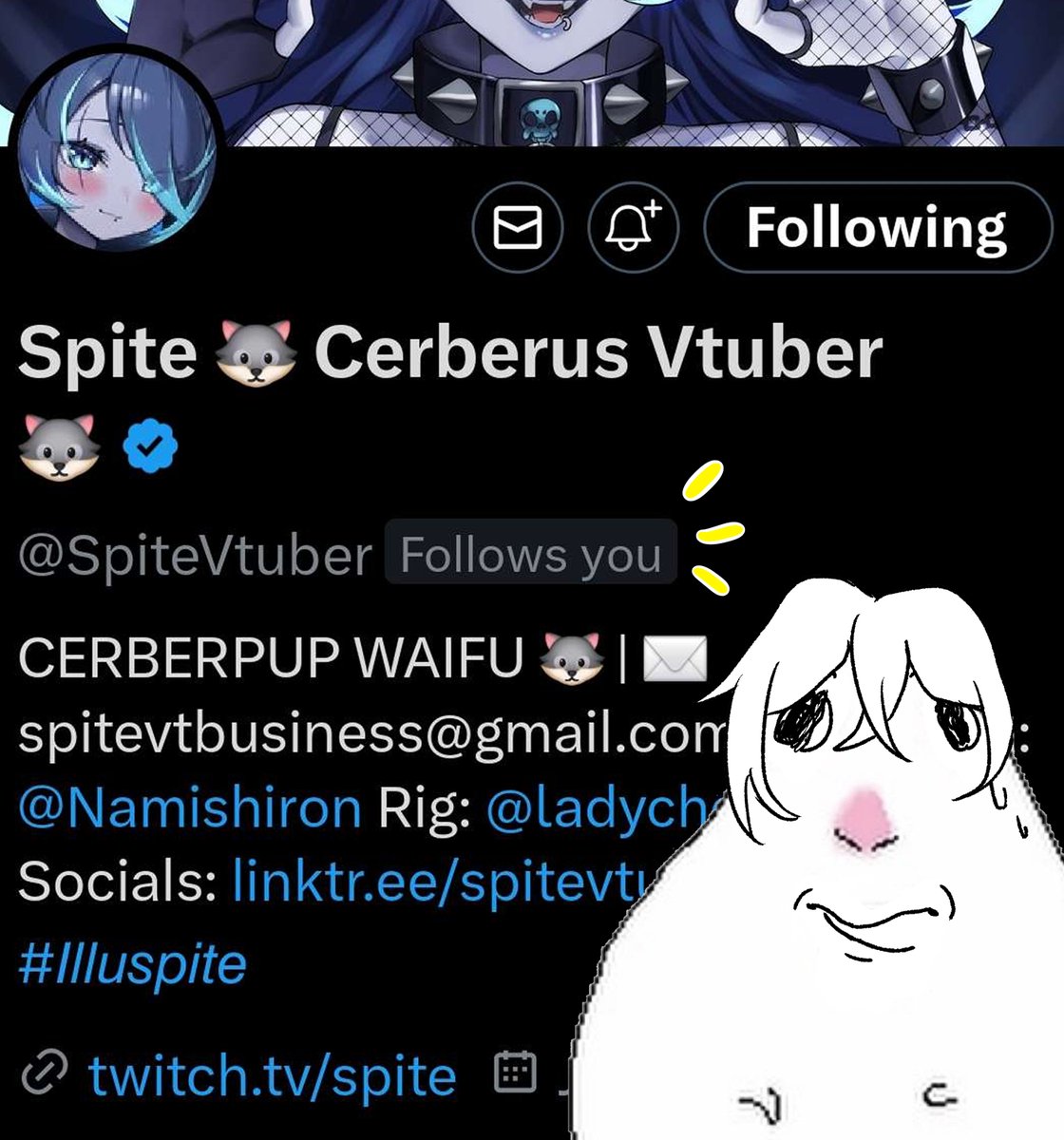 OH WHAT UM UH HELLO *gulps*