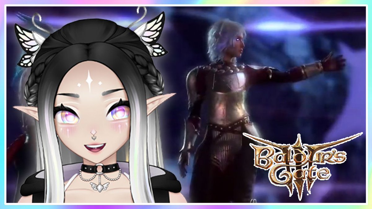 alexaethercom's tweet photo. ✨  Hey Starlings, LET'S TRY THIS AGAIN!
🔴We are officially LIVE NOW, streaming Baldur's Gate 3 once more! Come fight goblins and roll some nat 20s with me 💗
https://t.co/eglI1BI723
#vtuber #envtuber #gaming #bg3 https://t.co/Rl98oeV5S2