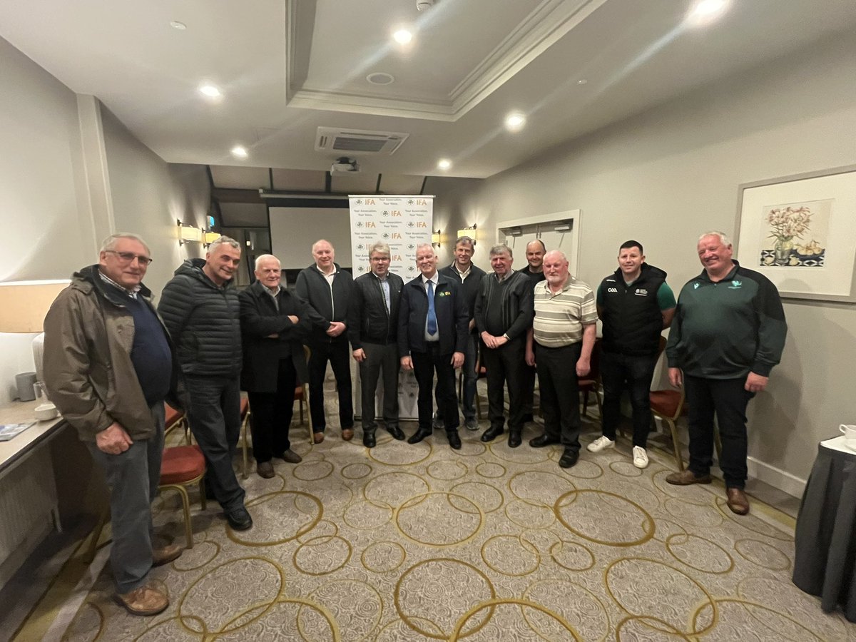 Sligo <a href="/IFAmedia/">Irish Farmers' Association</a> County Executive tonight with a hugely informative meeting on animal health presented by IFA animal health Chairman TJ Maher. TB being the hot topic with increasing incidence locally and farmers frustrated especially with compensation V market value.