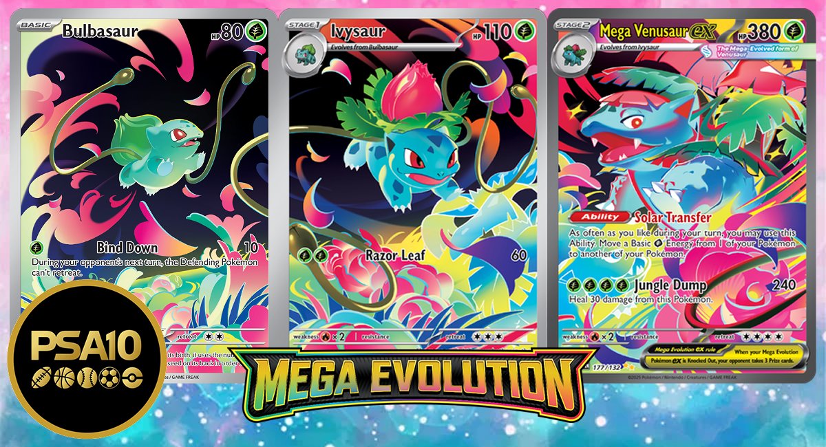 🚨 Big news 🚨
PSA10TCG received early access to the brand new Mega Evolution Set! 🔥

📦 Streaming has already begun on <a href="/Whatnot/">Whatnot</a> with psa10tcg_au breaking boxes + surprise sets.

Join in the fun and come rip Mega with us LIVE! 👀✨