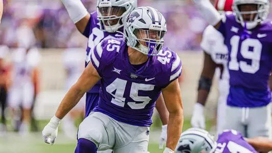 #agtg Blessed to receive an offer from <a href="/KStateFB/">K-State Football</a> 
<a href="/_CoachDonald/">Dimitri Donald™</a> <a href="/CoachTwe/">Logan Twehous</a> <a href="/CoachKlanderman/">Joe Klanderman</a> <a href="/CoachKli/">Chris Klieman</a> <a href="/coachsmalley23/">Josh Smalley</a> <a href="/DonnieBaggs_/">#HCville</a> <a href="/coachctaylor_/">Coach taylor</a> <a href="/spedbraet/">Taylor Braet</a> <a href="/adamgorney/">Adam Gorney</a> <a href="/CoachTheriot/">Chris Theriot</a> <a href="/TFloss32/">Todd Glawson</a> <a href="/247Hudson/">Hudson Standish</a> <a href="/jackson_dip/">Jackson DiPasquale</a> <a href="/samspiegs/">Sam Spiegelman</a> <a href="/CKennedy247/">Collin Kennedy</a> <a href="/BenjaminGolan/">Ben Golan</a>
