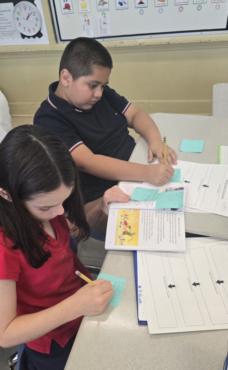 Ms_Lopez23's tweet image. Proud teacher moment! 🤩 My @MemorialElm 2nd graders are rocking their reading skills by annotating informational texts and retelling in chronological order like pros! 📚✨ #2ndGradeStars #GrowingReaders