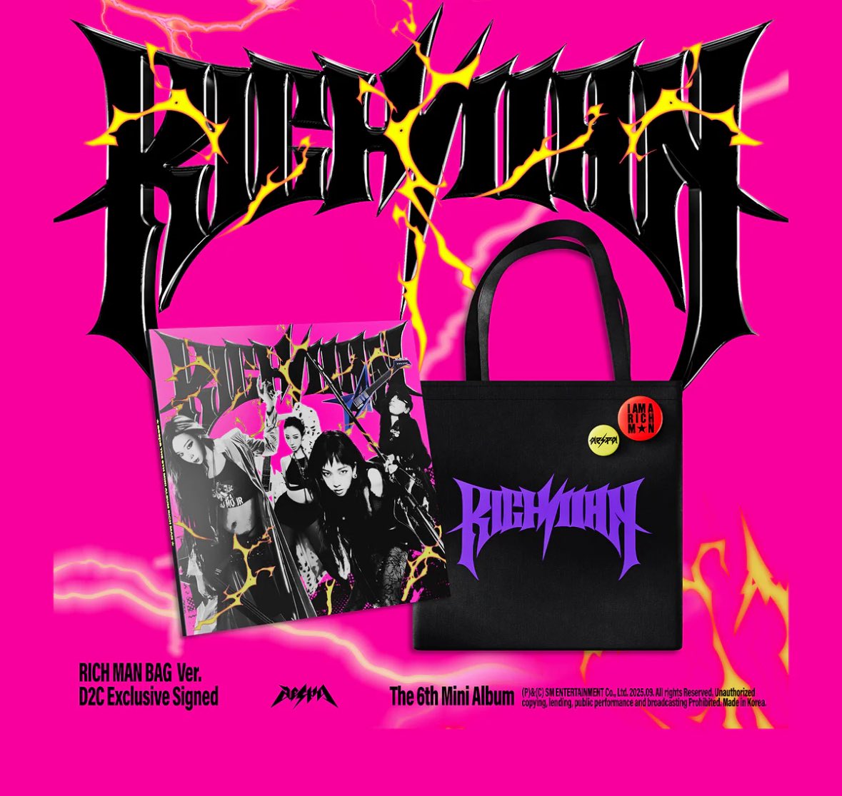 aespa drama 直筆サイン フォト ジゼル ミーグリ aespa 4th Mini Album