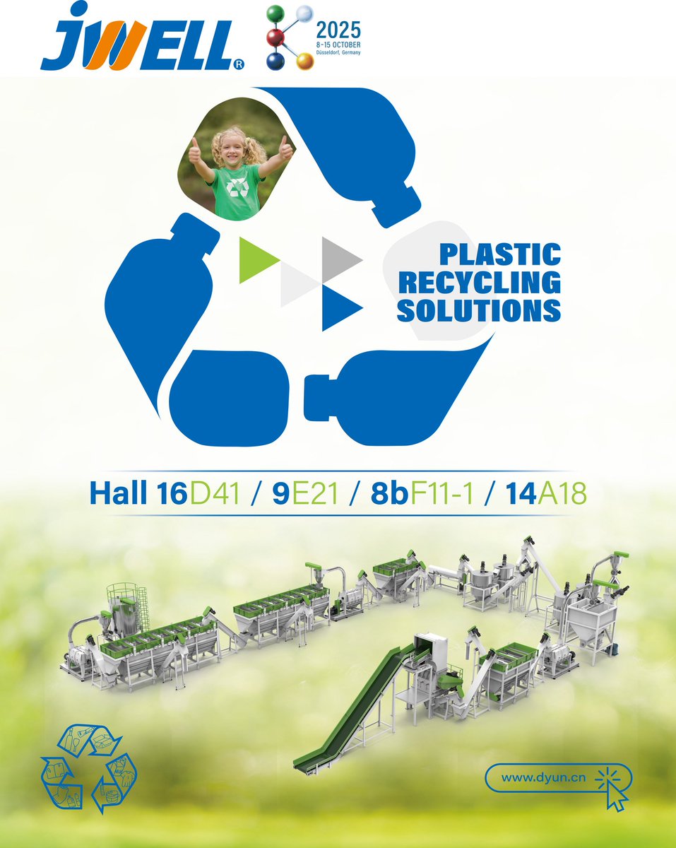 Are You Ready！🎉

Join Us at K 2025 in Düsseldorf, Germany🇩🇪
Date: October 8th- 15th, 2025  
♻️Our Booths:
*  Main Booth: 16D41 
* PEEK Machine: 8bF11-1
* Recycling Booth: 9E21
* Kautex Booth: 14A18
Let's meet in Düsseldorf to connect and discuss the future.♾️