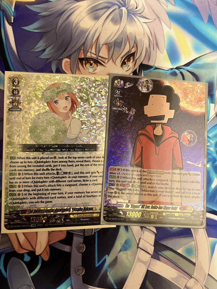 Funny how the only Keter decks I own are from collabs….yes, I will be building Frieren when it comes out