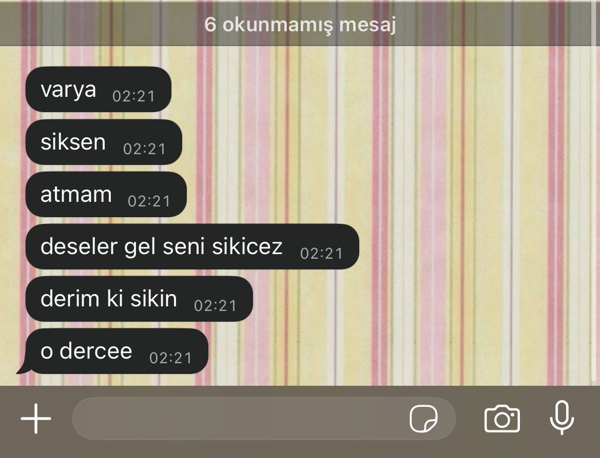 ne yasamis olabilirsin amk agliyorum