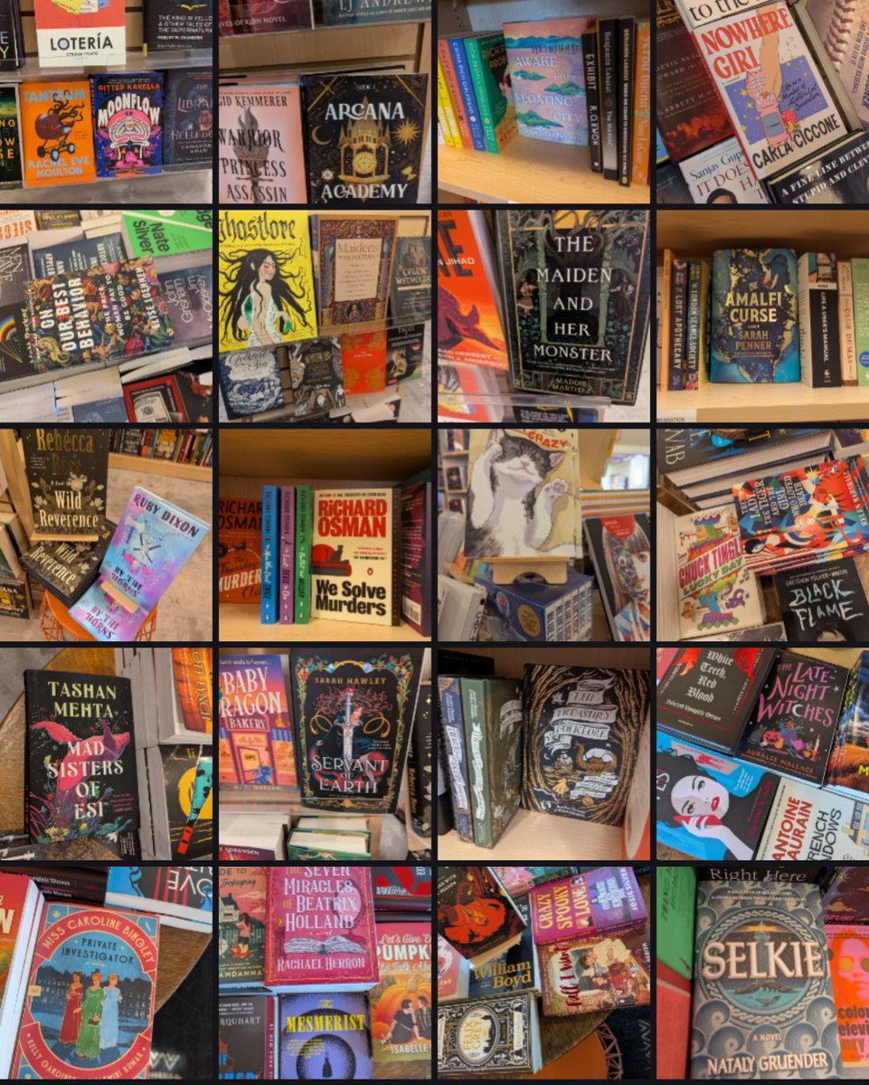 my camera roll after I go to the bookstore and take a bunch of pictures of books to check out from the library later