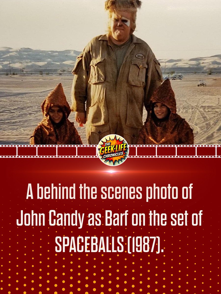 geek_chronicles's tweet image. Miss John Candy. I wonder how they will handle BARFs absence in the new #Spaceballs2 movie? #JohnCandy