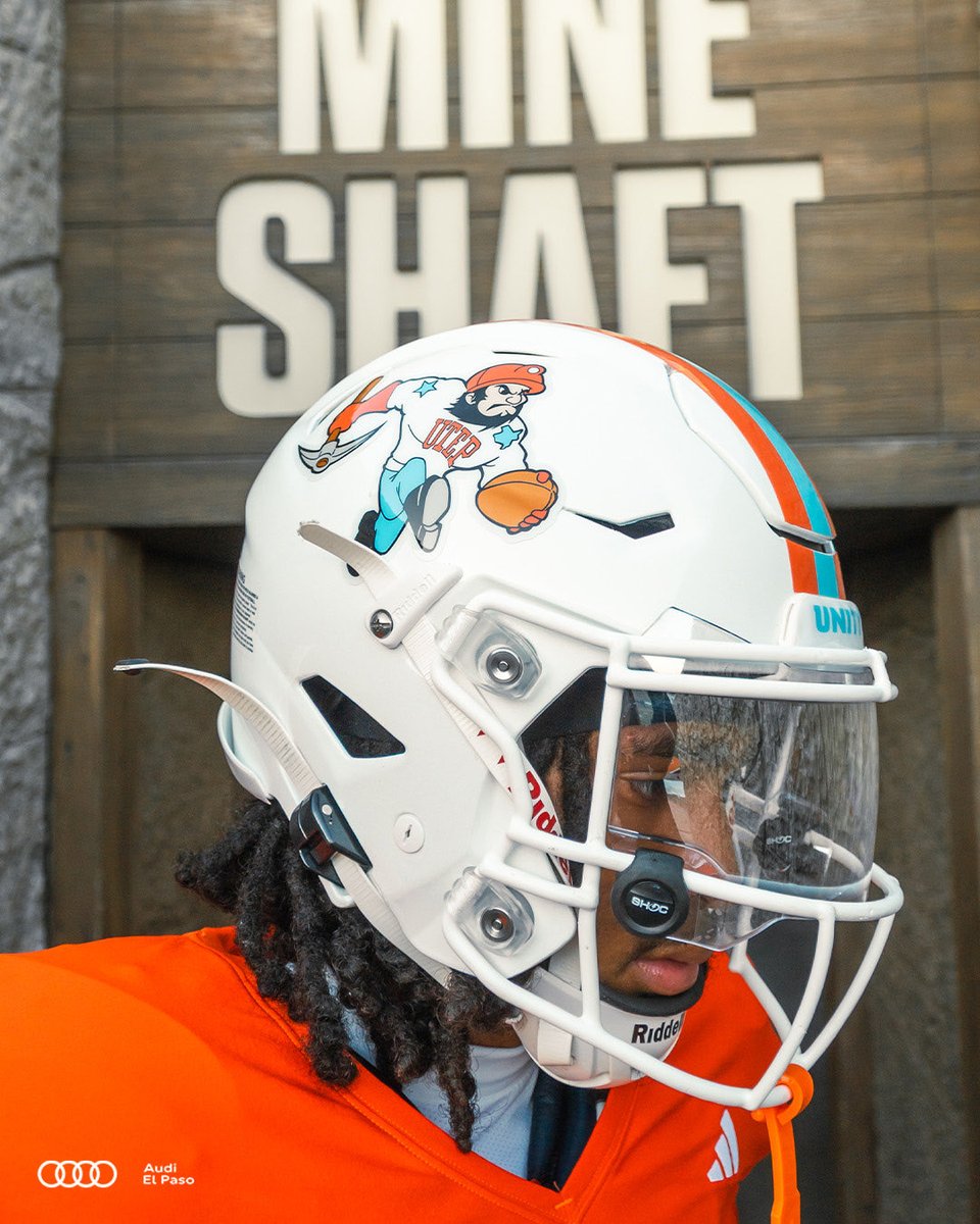 College Football Live (@collegefbonx) on Twitter photo UTEP went OFF with these helmets 🔥🔥🔥
<a href="/UTEPFB/">UTEP Football</a> UTEP went OFF with these helmets 🔥🔥🔥
<a href="/UTEPFB/">UTEP Football</a>