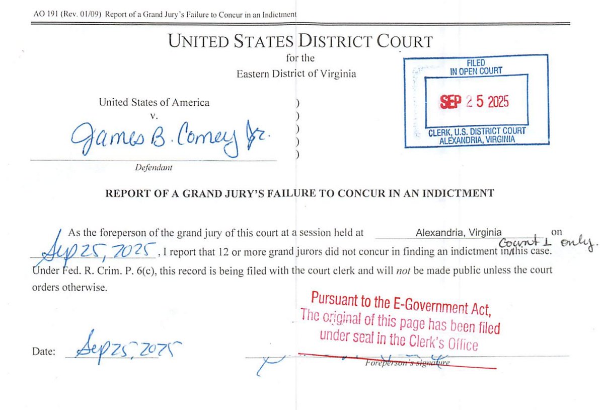 Kyle Cheney (@kyledcheney) on Twitter photo UPDATE: The grand jury failed to return an indictment on one of the three counts sought by prosecutors: storage.courtlistener.com/recap/gov.uscoโฆ UPDATE: The grand jury failed to return an indictment on one of the three counts sought by prosecutors: storage.courtlistener.com/recap/gov.uscoโฆ