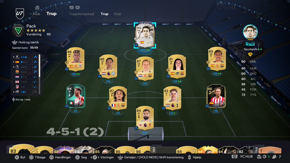 No tweet yesterday as I didnt really move in peak elo. Today was a lot better but I am still learning and trying things to get better 🤞🏻 - Very happy with Raul after Haaland was sold ✌🏻