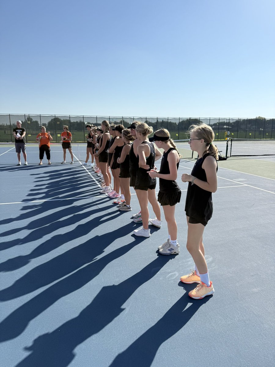 Jackets end the season with a nice 5-2 win over a much improved WDC team. Great way for the girls to go into playoffs. WDC did a nice thing for our senior girls prior to the match. Jackets improve to 18-4 on the season. Sections begin next week at site to be determined.