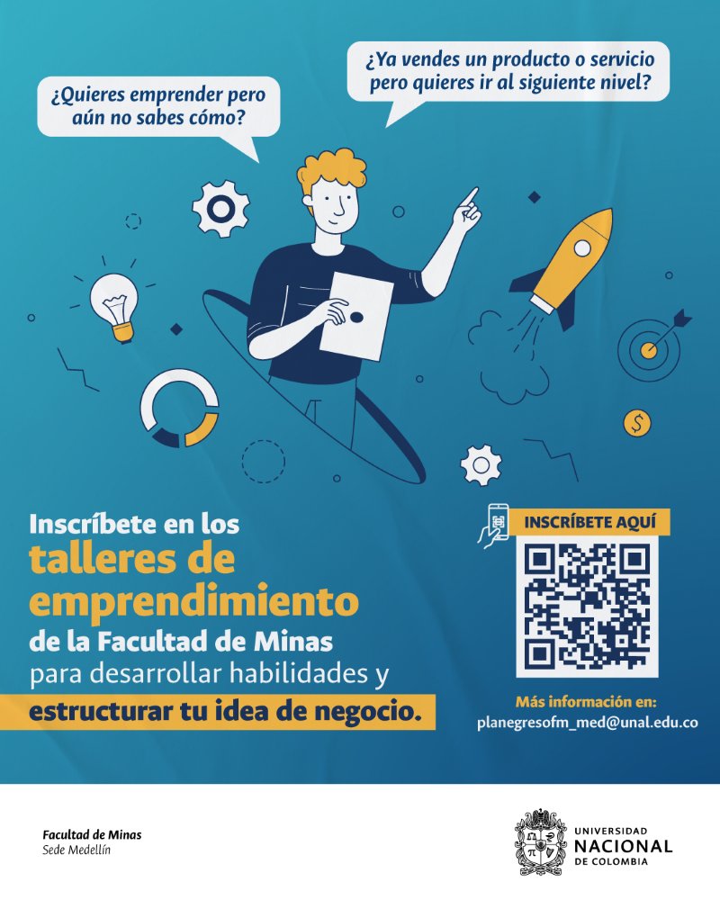 🚀 La Unidad de Acceso, Permanencia y Egreso (UAPE) te invita a inscribirte en los Talleres de Emprendimiento, un espacio diseñado para que transformes tu idea en un proyecto estructurado y con potencial real.

▶️Inscripciones: docs.google.com/forms/d/e/1FAI…