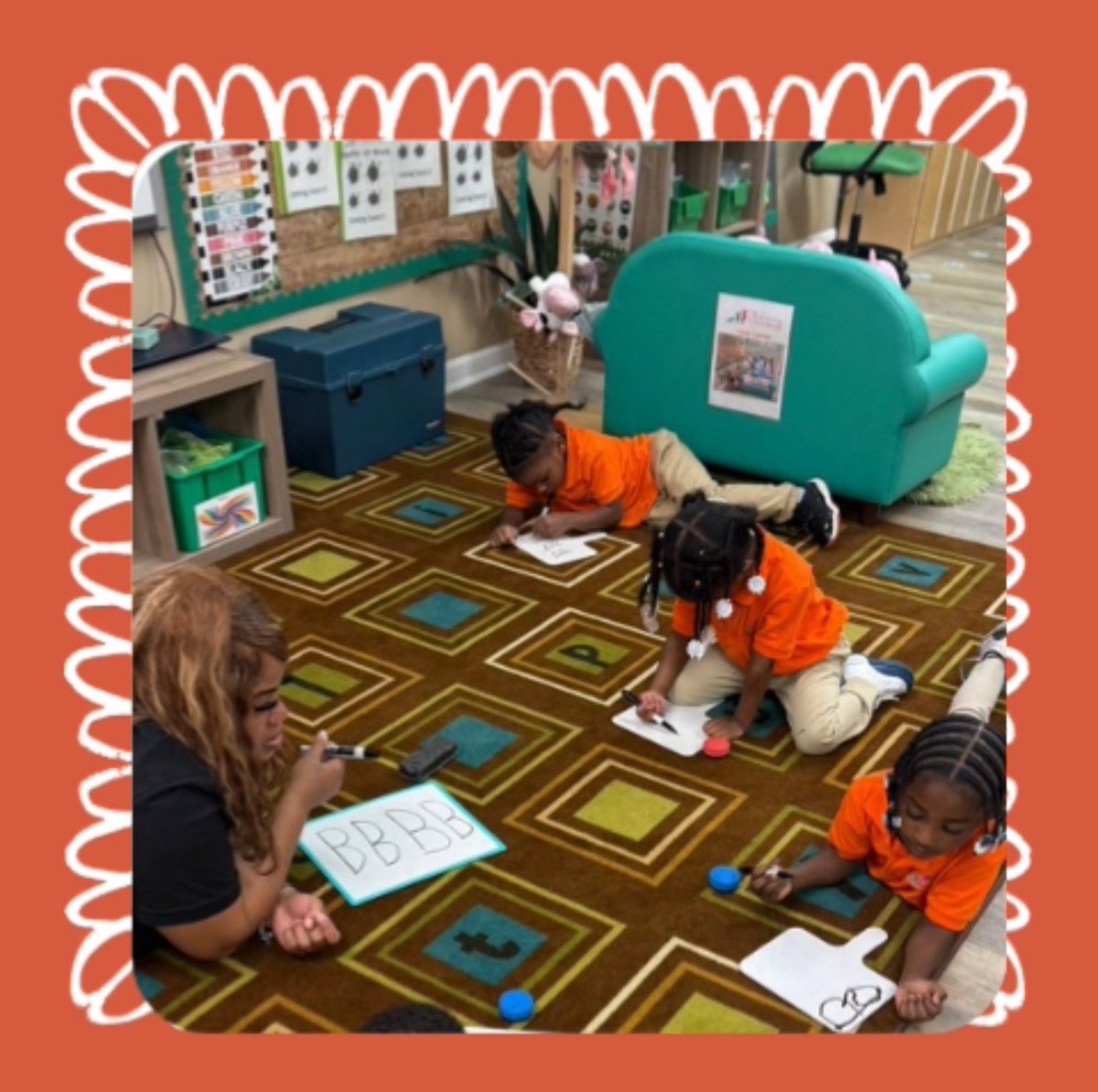 💡 Today’s lesson focused on writing skills and letter recognition — but as you can see, we make learning fun, engaging, and hands-on we believe every child learns best when they’re supported, encouraged, and given the chance to explore at their own pace.
