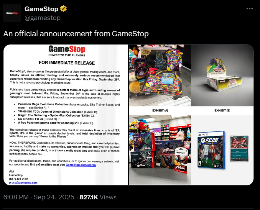 bbbyq_qybbb's tweet photo. ⭐️⭐️⭐️⭐️⭐️
Phantom Equity, Frozen Ledgers, & the Modern Banana Split: DK-Butterfly. GameStop. Dole 2.0. 
The Sept 26 Official Announcement, and why 
Sept 26 ➡️ Oct 2 = the primary settlement window for legacy $BBBY
🍌🍌🍌🍌🍌

I. The Precedent- Dole’s Judicial Freeze
In re Dole Food Co., Inc. (Del. Ch. 2015)

In 2013, Dole Food went private. A shareholder fund was set up. Then the claims came in:
🔳 49.2M shares claimed 
◾️ 36.8M shares outstanding

A 33% phantom overhang. 
On paper, real holders faced a 25% haircut.

But the Delaware Chancery Court refused to bless fraud. It froze the ledger. Phantom paper fell away. Shorts and intermediaries ate the shortfall. 
Every legitimate holder was made whole. 
🌲🌳🌰🌱...🐿️

When Lazard’s "fairness opinion" was revealed as poisoned by withheld inputs (cost savings, acquisitions)… Dole’s “fair value” jumped from $11–14 to $21/share.

✔️ Stockholder approval invalid 
✔️ Ledger tainted 
✔️ Only a judicial freeze restores entitlements

⚖️ Doctrine: Courts will not haircut real holders to preserve phantom supply. Synthetic dilution cannot be judicially ratified.

Today, the OCC hard-codes that doctrine into distribution math. The judicial freeze becomes a mechanical freeze. 👨‍💻🔐

II. Escalation- OCC Partitioning (Forced Reckoning)
Unlike Dole’s judicial freeze, the OCC bakes the freeze into deliverables. DTCC cannot net across these partitions. Each entitlement clears in its own silo:

1⃣ 🟢 GameStop Warrants (OCC-Codified)
-1 warrant per 10 shares (record 10/03/25)
-Ticker: GME WS | Strike: $32 | Exp: Oct 2026
-Deliverable: 100 GME + 10 GME WS
-Allocation: 95% stock / 5% warrants, delayed warrant leg until OCC compels delivery 
-🧮 Formula: GME1 = GME + 0.10(GME WS)
Retail’s first claw. Warrants are additive, non-fungible. CEDE cannot conjure them. Shares can be stapled forward; warrants cannot. That’s the enforcement wall. 🪨

2⃣ ⚫️ Convertible Bondholder Warrants
-2030 Notes: 3.34970 per $1,000
-2032 Notes: 3.45872 per $1,000 
Delivered under indenture. Senior, contractual, insulated. Operates like a First-Out tranche. Cannot be diluted by phantom equity.

3⃣ 🟡 BBBY Series A Preferred (CUSIP 075896209)
-Issued Feb 2023: 23,685 shares ($236.85M)
-Still showing in DTC/E*TRADE: ~17,000 ($170M)
-Embedded math: 17,000 × 1,626.01 ≈ 27.6M common equivalents
Stamped "void" by the estate, but rails never purged. 🌉 The preferred-to-common bridge survives deregistration. The anchor remains. ⚓

4⃣ 🔵 BBBYW Retail Warrants (OCC-Codified)
-1 warrant per 10 shares (record 10/02/25)
-Ticker: BBBYW | Strike: $15.50 | Exp: Oct 2026
-Deliverable: 100 BBBY + 10 BBBYW
-Allocation: 95% stock / 5% warrants 
-🧮 Formula: BBBY1 = BBBY + 0.10(BBBYW)
Retail’s second claw. OCC math forces reconciliation. Phantom warrants cannot slip through. 

5⃣ 🔴 BBBY DK-Butterfly Trust
-Liquidating trust pulling synthetics into estate property
-Under §§ 541, 741: TRS, repos, swaps, CDS vacuumed in and reclassified as debt. 
DK-Butterfly is the basket where bad bananas are sorted. 🍌👻

This isn’t one pool. It’s a partitioned waterfall: 
🔘 Common equity = phantom-tainted 
🔘 Shareholder warrants = clean new issue 
🔘 Bondholder warrants = senior, contractual 
🔘 Series A = conversion bridge still live 
🔘 Trust = synthetic capture

Netting across partitions is impossible. 
🥶 Freeze the ledger 
📜 Verify entitlements 
🌀 Force phantoms into liability
🌧️🥒🪞🌭🧑‍🍳

III. The Five Claws of Enforcement
🟢 Claw One: GME Warrants (OCC-codified) 
⚫️ Claw Two: Convertible Bondholder Warrants 
🟡 Claw Three: BBBY DK-Butterfly Trust 
🔵 Claw Four: BBBYW Warrants (OCC-codified) 
🔴 Claw Five: Ryan Cohen / RC Ventures
Normally the claw and the operator are separate. Here, Cohen is both claimant and operator, the paradox of enforcement.. both the claw and the controller, the instrument and the enforcer. 🎮🏗️🧱

By fusing BBBY’s shell, GME’s equity, and retail entitlements into a mirrored structure, he ensures the Banana Grabber strikes with intent.

🖼️ On the wall hangs the artifact:
RYAN COHEN PSA-graded FOTL underwear. 
Fruit of the Loom = First-Out Term Loan = top of the waterfall, senior and sealed.
DK-Butterfly is the Loom that rewove the estate. Every phantom instrument was pulled into its liquidation basket, reclassified as debt, and locked into the trust.

🪓Paired with GME warrants and BBBYW retail warrants, DK-Butterfly completes the banana split structure: 
🍌 Warrants = fresh fruit, clean new entitlements. 
🍌 DK-Butterfly = basket that catches the the phantoms, forcing shorts to settle.
Together, they thread the loom: clean issuance and synthetic capture, side by side. 

IV. The Sept 26 GameStop Announcement- Codified Claws

The Sept 26 "official announcement" mirrors the Cosplay one on Aug 29 (Quoted post): both styled as "official, binding, and extremely serious" while delivered like it's not that serious...

Per my thesis, these are §135c (Notice of certain proposed unregistered offerings) styled notices, legally binding disclosures disguised as marketing.

Aug 29 (Cosplay): identity filter ➡️ silent record date
Sept 26 (Product Drop): distribution filter ➡️ tranches of settlement

Both are synthetic record-date markers. The "don’t come" language = reverse-code: this is the critical date.

🧐Here's the coded breakdown:

V. Exhibits = Enforcement Partitions (Claw Mapping)
🟢 Exhibit A: Pokémon Mega Evolutions
▫️Claw One: GME Warrants
▫️Legacy BBBY retail mirrored into GME DRS.
▫️OCC-codified, CEDE-proof retail claw.
▫️Footnote 2’s 15% PSA bonus = recovery uplift for verified/graded equity.
Legacy BBBY common was funneled into GME’s book-entry, so DRS GME holders carry this claw.
🪞👀

⚫ Exhibit B: Yu-Gi-Oh! Doom of Dimensions
▫️Claw Two: Bondholder Warrants + GME 0% Bonds
▫️Legacy BBBY noteholders + GME’s private 0% Convertible Senior Notes.
▫️2030 Notes = 3.34970 per $1,000.
▫️2032 Notes = 3.45872 per $1,000.
▫️Delivered under indenture, senior, contractual, insulated.
This is the Debt-for-Debt claw: both BBBY converts and GME’s 0% paper share the First-Out silo, fully shielded from phantom dilution.

🟡 Exhibit C: Magic / Spider-Man
▫️Claw Three: BBBY DK-Butterfly Trust
▫️Legacy BBBY phantom stack absorbed here — TRS, swaps, repos, CDS vacuumed into the estate.
▫️§§ 541 and 741 reclassify phantoms as property of the estate; illusions collapse.
Legacy BBBY holders benefit indirectly: every phantom destroyed here increases the weight of recoveries in A, B, D, and E.

🔵 Exhibit D: EA Sports FC 26
▫️Claw Four: BBBYW Warrants
▫️Legacy BBBY retail’s direct successor instrument.
▫️Retail’s second claw, institutional crossover.
▫️EA’s “It’s in the game” = OCC reconciliation.
▫️Footnote 3: “You lost the game” = ledger reset, phantom shorts extinguished.
Legacy BBBY holders receive 1 warrant for 10 shares, the OCC-minted direct retail channel.

🔴Exhibit E: Free Pokémon Promo
▫️Claw Five: RC Ventures / Ryan Cohen
▫️Universal legacy guarantor.
▫️Cohen in dual role (claimant + operator) validates every class.
▫️Promo card = structural assurance the distribution completes with mathematical precision.
Wraparound claw: ensures no legacy class is excluded- retail, bondholders, synthetics all converge here.
 
VI. Settlement Window, PLR True-Up & the NOL Shield 🛡️(Sept 26 ➡️ Oct 3) 

In PLR 202339007, the IRS said the parent company had to make a cash true-up so that every shareholder stayed in perfect balance after the spin.
Even if those payments happened later, the IRS treats them as if they happened right before the spin, to keep things equal.

That means the main settlement (Primary waterfall) has to be done before Oct 2.
If it happens after the record dates, the deal breaks the IRS timing rules, and the whole tax-free ruling falls apart.

Exhibit E validated: 
Ryan Cohen plays guarantor. Phantom shares get wiped into debt, real entitlements rise into equity, and every holder is pulled into alignment.

But the kicker is under §382: 
Sept 29, 2023- the Plan’s Effective Date -started a two-year NOL shield running through Sept 29, 2025. 

During that window, hostile ownership shifts were barred from stripping the debtor’s tax attributes. 
The IRS only granted tax-free treatment under §§355/368 because:
1️⃣ The separation was executed simultaneously, pro rata, and balanced, and
2️⃣ The §382 NOL shield locked the structure in place.

📜 Why this week matters:
The OCC’s frozen partitions, the PLR’s back-dated true-ups, and the §382 NOL shield all converge now. Sept 26–Oct 2 isn’t just a procedural record date window, it’s the final tax-coded strike of the clock.

🕑💥

Timeline
-Sept 26–Oct 2: Primary settlement window, debt-for-debt redemption + phantom cancellation. Ledger cleanse.
-Oct 2–3: Record dates, filters catch real holders; phantoms barred.
-Oct 7–8 onward: Distribution cascades (Exhibits A–D).
⏰Final Phase: Exhibit E executes Cohen’s true-up. 
No holder excluded. 

⭐️⭐️⭐️⭐️⭐️
Ryan Cohen isn’t just playing the game,
He is the game.
The Claw and the Joystick,
The Fruit and the Loom.
When the Banana Grabber strikes,
it’s not chance.
It’s precision. It’s intent.  
🍌🍌🍌🍌🍌

🇺🇸+🎮+🛏️🛁🚀WAGMI 
GameStop + Amercia #BBBY
Power to the Players