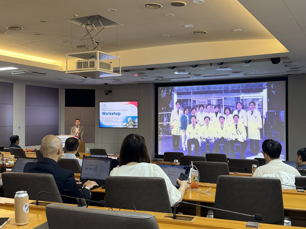 International Stroke Genomics Consortium (ISGC) tweet media